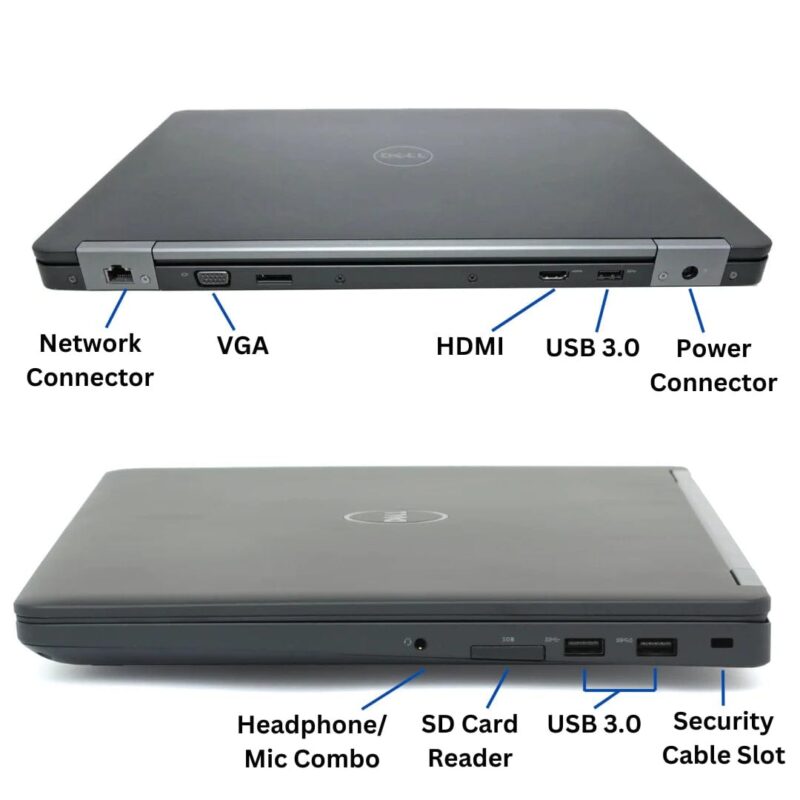 Dell Latitude 5590 15.6" i7-8300U 16GB RAM 256GB SSD Windows 11 Webcam Laptop - Image 4