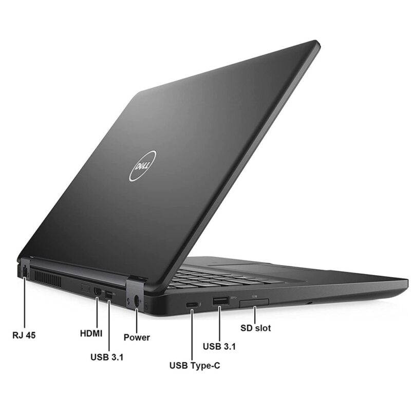 Dell Latitude 5480 Laptop, 14" Intel Core i5 6200U, 8GB RAM, 512GB SSD, Windows 11 - Image 3