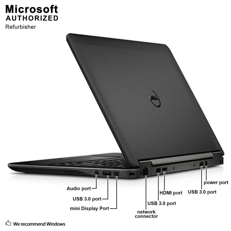 Dell E7240 Laptop Intel i5 4th Gen 4GB Ram 128GB SSD 12.5" Webcam Windows 10 - Image 5