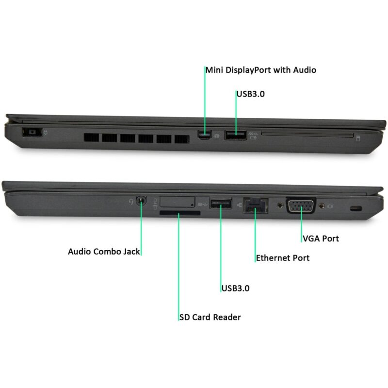 Lenovo T440 Laptop Intel i5 4th Gen 8GB Ram 256GB SSD 14.0" Webcam Windows 11 - Image 4