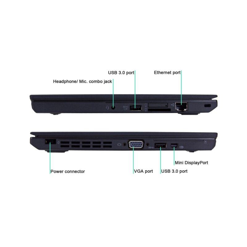 Portable Lenovo ThinkPad X260 Laptop Intel i5, 8GB Ram, 12.5" Display – Lightweight and Powerful - Image 3