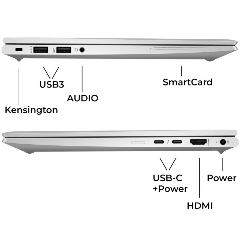 HP EliteBook 830 G8 Laptop | Intel Core i5-1135G7 | 16GB | 500GB SSD | Windows 11 | Compact Touchscreen - Image 6