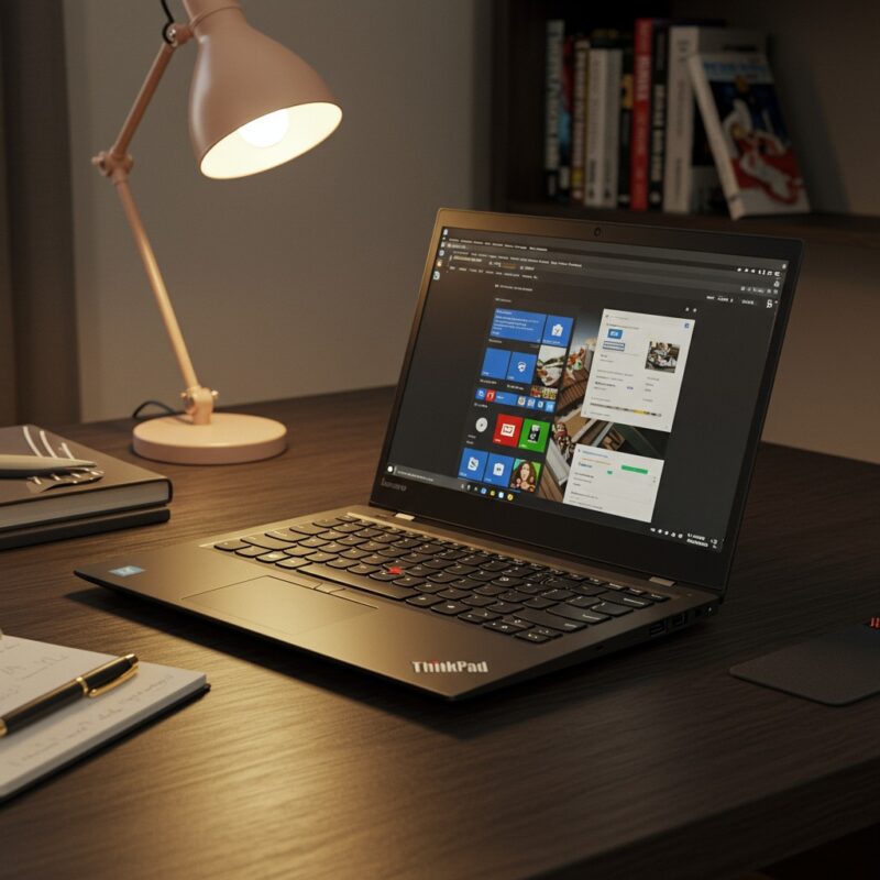 Lenovo ThinkPad T490S Laptop | Intel Core i5-8265U | 8GB RAM | 256GB SSD | Windows 11 | 14” Full HD Ultrabook - Image 7